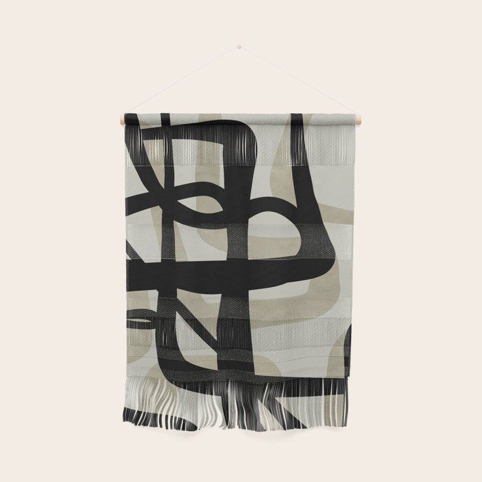 abstract line art Wall Hanging Gallery Image 1