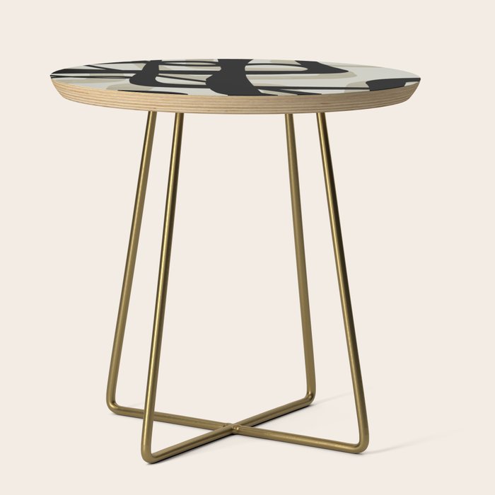 abstract line art Side Table Gallery Image 1