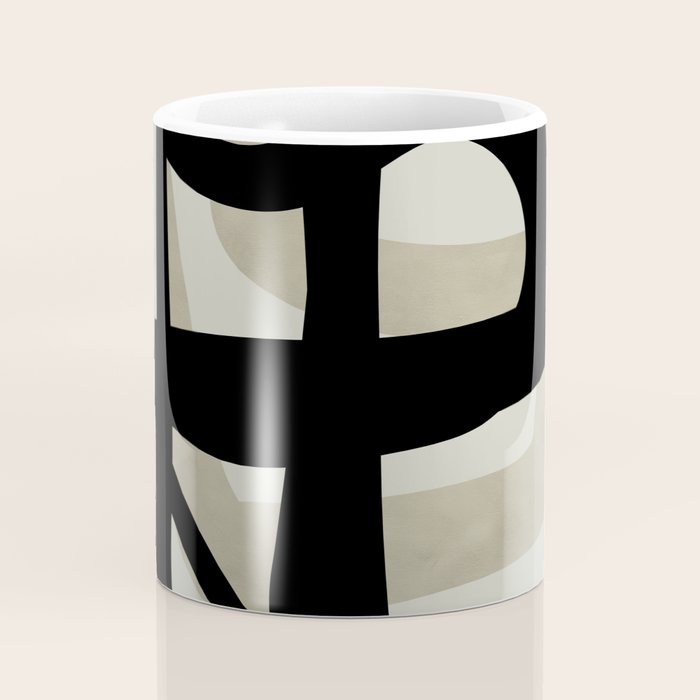 abstract line art Coffee Mug Gallery Image 4