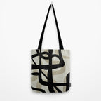 abstract line art Tote Bag Gallery Image 2