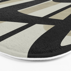 abstract line art Bath Mat Gallery Image 3