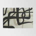 abstract line art Rug Gallery Image 2