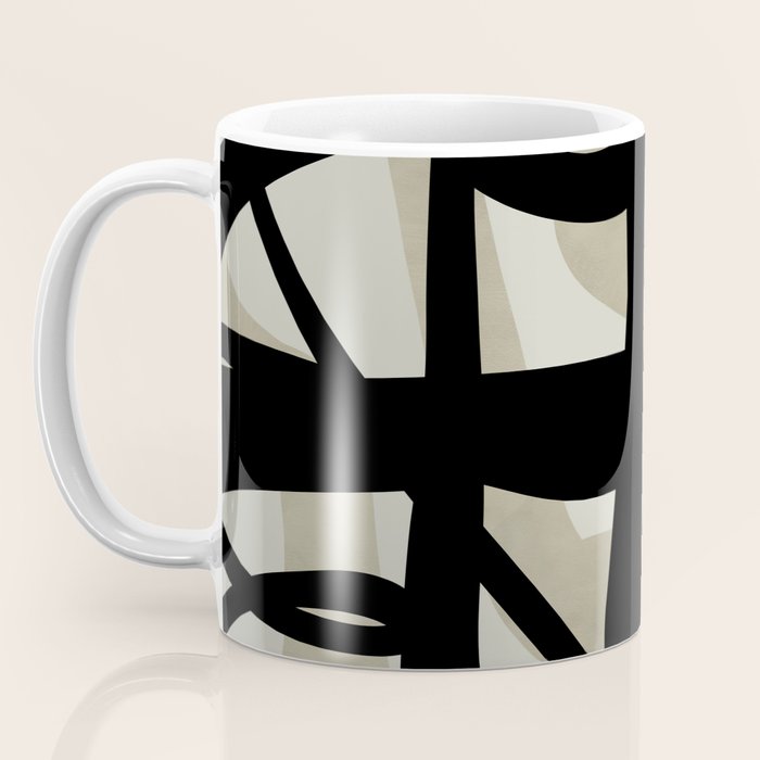 abstract line art Coffee Mug Gallery Image 3