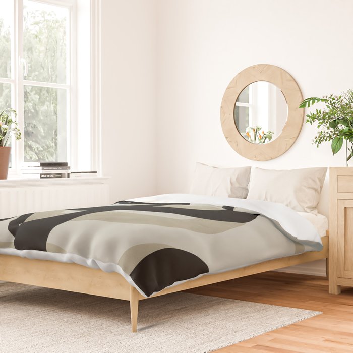abstract line art Duvet Cover Gallery Image 2