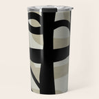 abstract line art Travel Mug Gallery Image 1