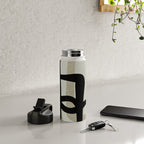 abstract line art Water Bottle Gallery Image 5