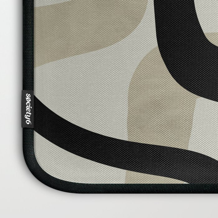 abstract line art Laptop Sleeve Gallery Image 3