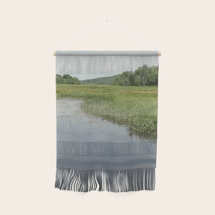 northern landscape - maine travel nature photograph Wall Hanging Gallery Image 1