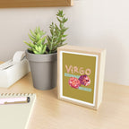 Virgo Perfection in Mustard Yellow | Zodiac Series Mini Art Print Gallery Image 2