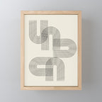 Mid-century dance Mini Art Print Gallery Image 1