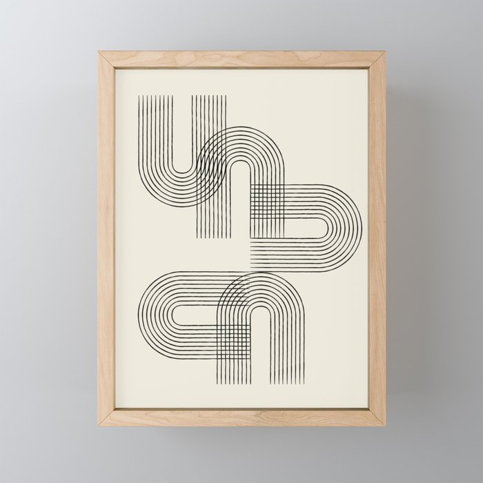 Mid-century dance Mini Art Print Gallery Image 1