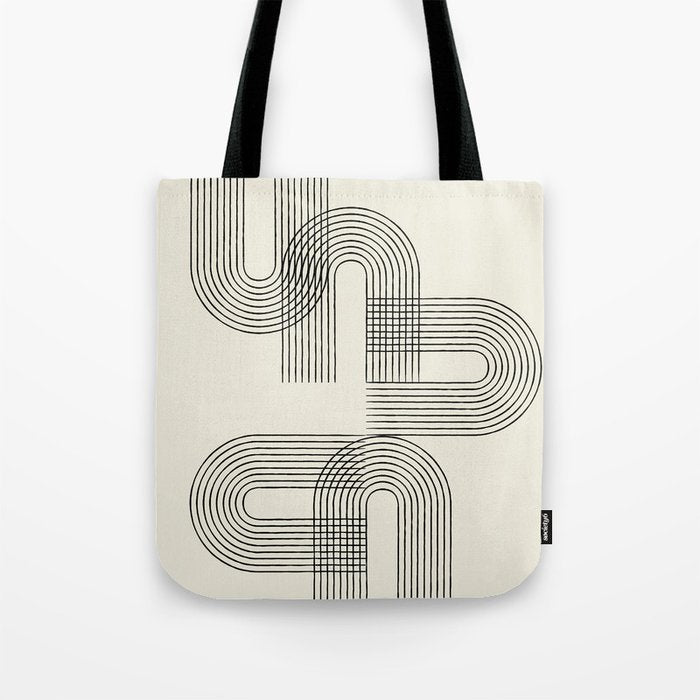 Mid-century dance Tote Bag Gallery Image 1