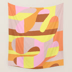 Golden Curve Wall Tapestry Gallery Image 4