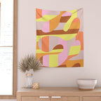 Golden Curve Wall Tapestry Gallery Image 2