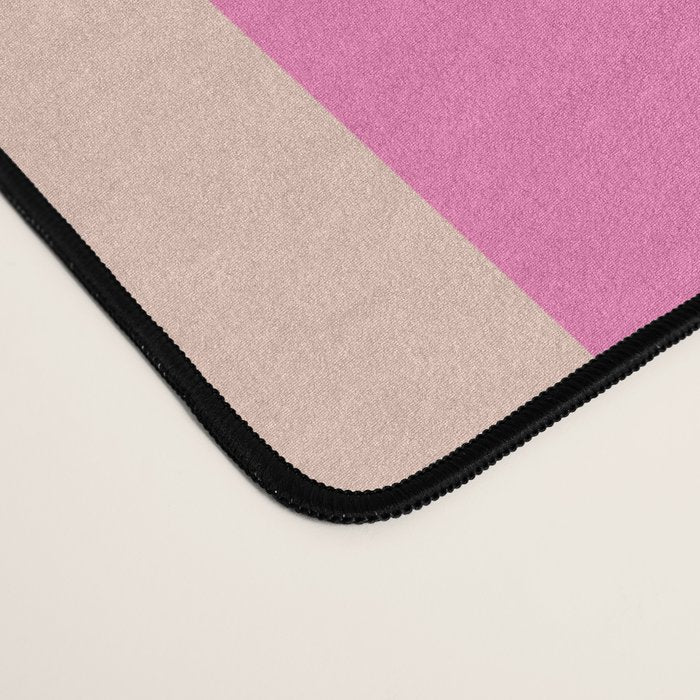 Pink Pop Checkered Grid Desk Mat Gallery Image 4