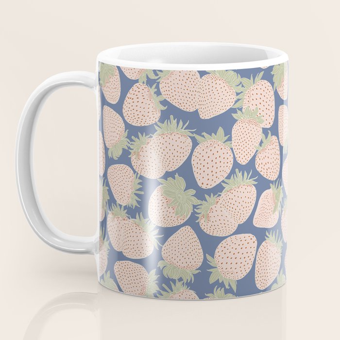 Des Fraises in Denim Coffee Mug Gallery Image 3