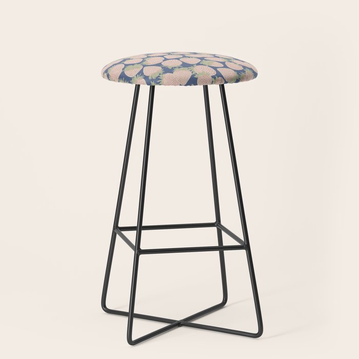 Des Fraises in Denim Stool Gallery Image 1