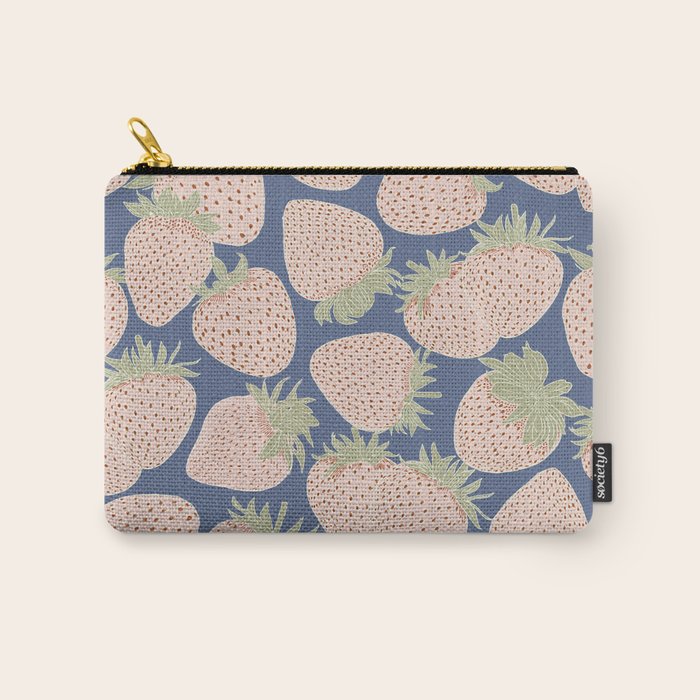 Des Fraises in Denim Carry All Pouch Gallery Image 1