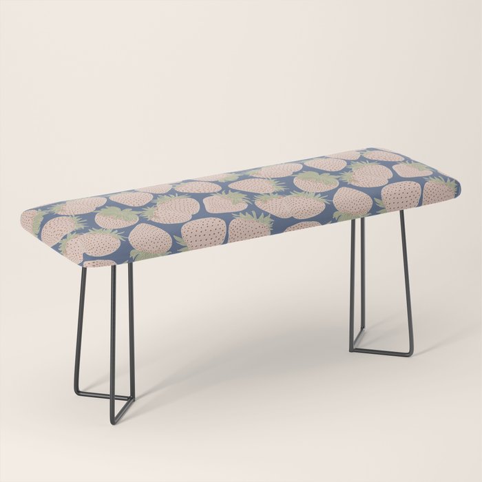Des Fraises in Denim Bench Gallery Image 1