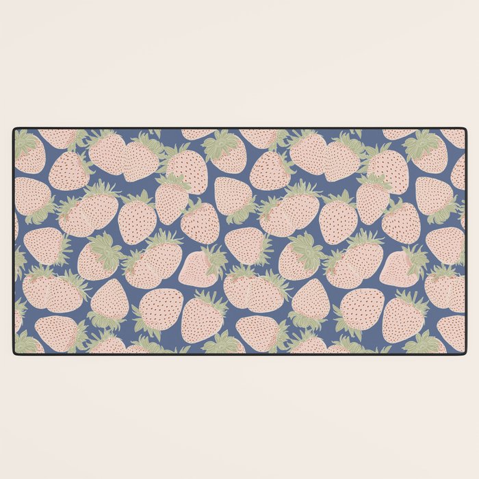 Des Fraises in Denim Desk Mat Gallery Image 3