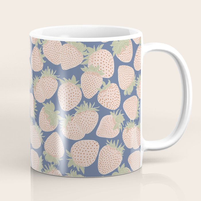 Des Fraises in Denim Coffee Mug Gallery Image 1