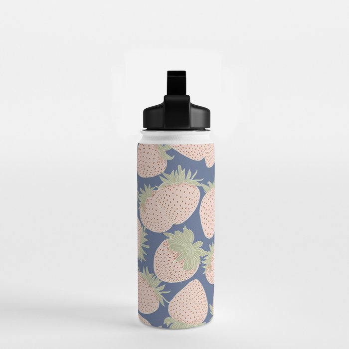 Des Fraises in Denim Water Bottle Gallery Image 2