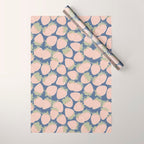Des Fraises in Denim Wrapping Paper Gallery Image 1