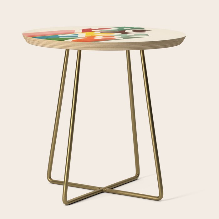 Retro Numbers Side Table Gallery Image 1