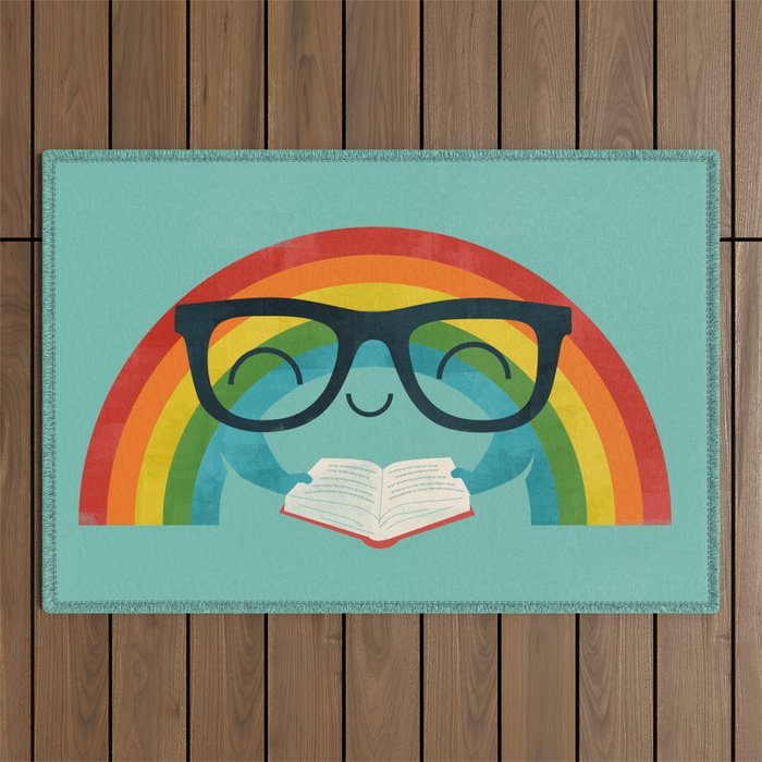 Brainbow Outdoor Rug Gallery Image 1