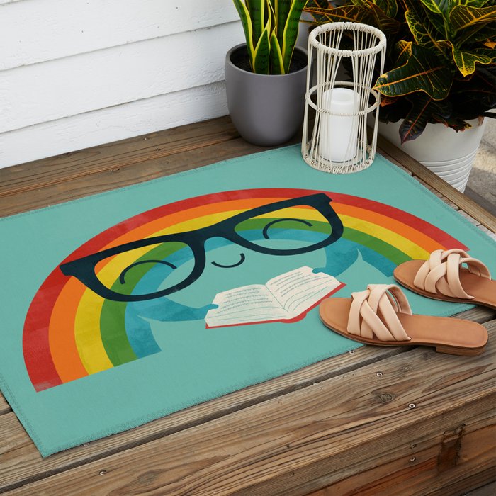 Brainbow Outdoor Rug Gallery Image 2