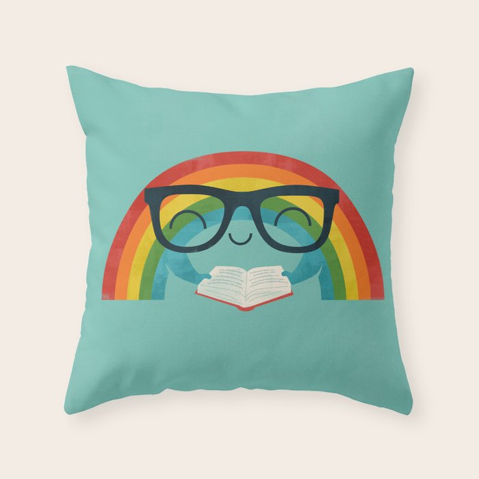 Brainbow Throw Pillow Gallery Image 6