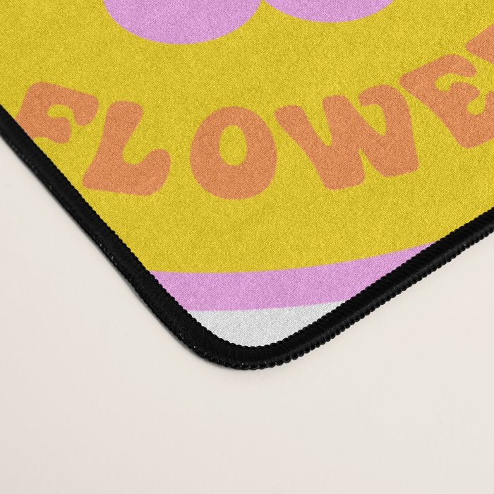Retro funny sticker label cartoon pattern Desk Mat Gallery Image 4
