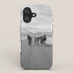 Spring Mountain Wild Horses iPhone Case Gallery Image 1