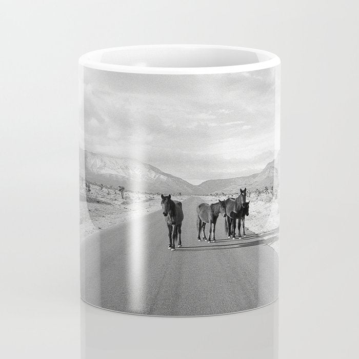 Spring Mountain Wild Horses Coffee Mug Gallery Image 4