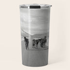 Spring Mountain Wild Horses Travel Mug Gallery Image 1