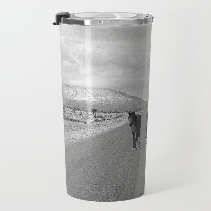 Spring Mountain Wild Horses Travel Mug Gallery Image 3