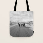 Spring Mountain Wild Horses Tote Bag Gallery Image 1