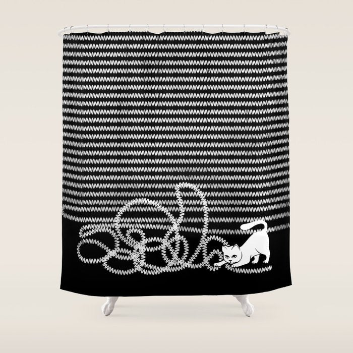 Unravel Shower Curtain Gallery Image 1