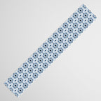 Watercolor Zellige Harmony Table Runner Gallery Image 3