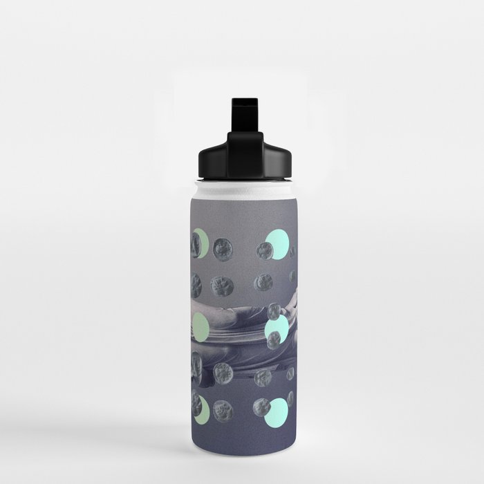 Statue With A Dot Gradient 1 Water Bottle Gallery Image 2