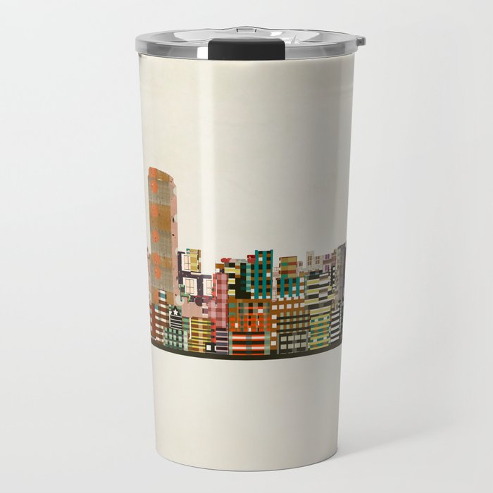 grand rapids michigan skyline Travel Mug Gallery Image 1