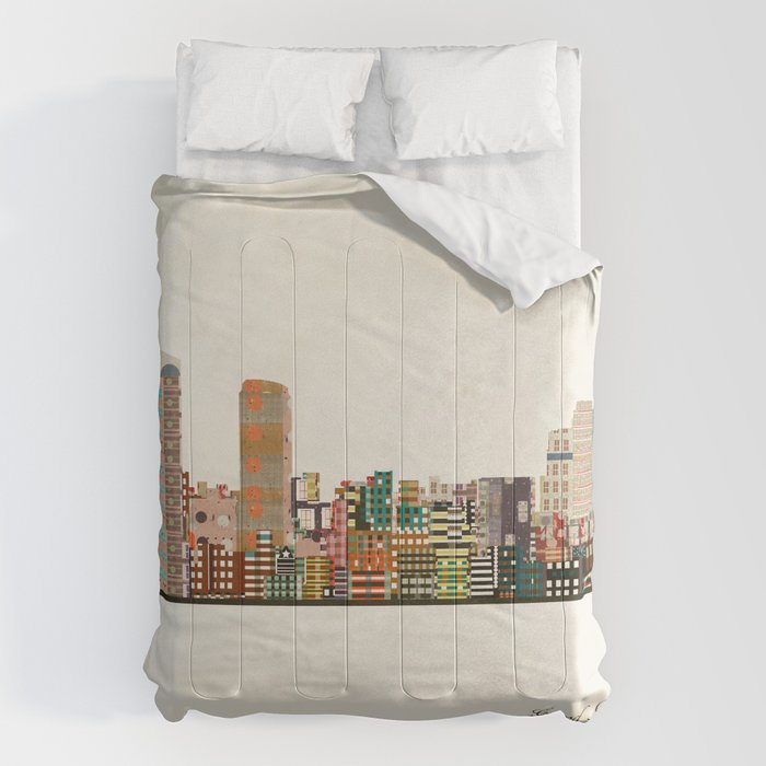 grand rapids michigan skyline Comforter Gallery Image 1