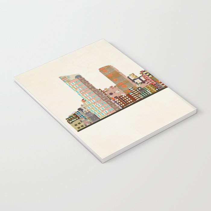 grand rapids michigan skyline Notebook Gallery Image 3