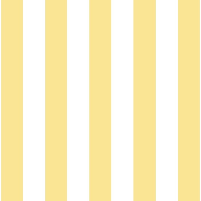 Bold Vertical Stripes Pattern - butter yellow and white Coffee Mug Gallery Image 2
