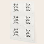 Whatever Will Be, Will Be (Black Ink) Wallpaper Gallery Image 2