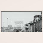 Domino Sugars Building Black and White Baltimore Photograph Desk Mat Gallery Image 3