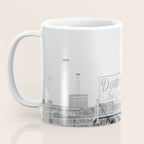 Domino Sugars Building Black and White Baltimore Photograph Coffee Mug Gallery Image 3