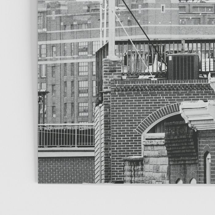 Domino Sugars Building Black and White Baltimore Photograph Poster Gallery Image 3