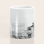 Domino Sugars Building Black and White Baltimore Photograph Coffee Mug Gallery Image 4