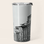 Domino Sugars Building Black and White Baltimore Photograph Travel Mug Gallery Image 2